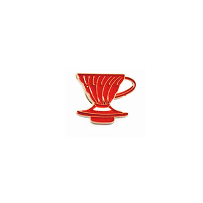 Coffee Brooch