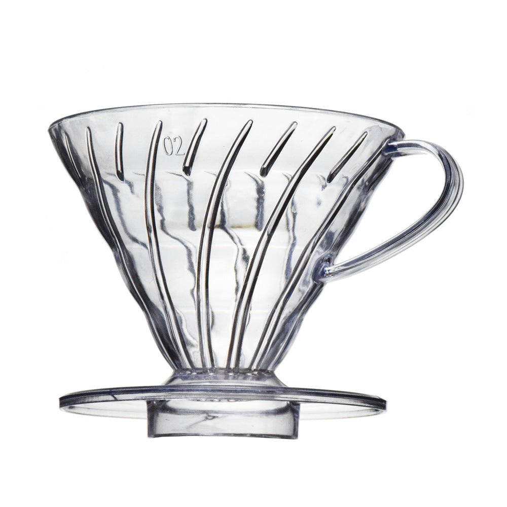 Coffee v60 dripper Transparent