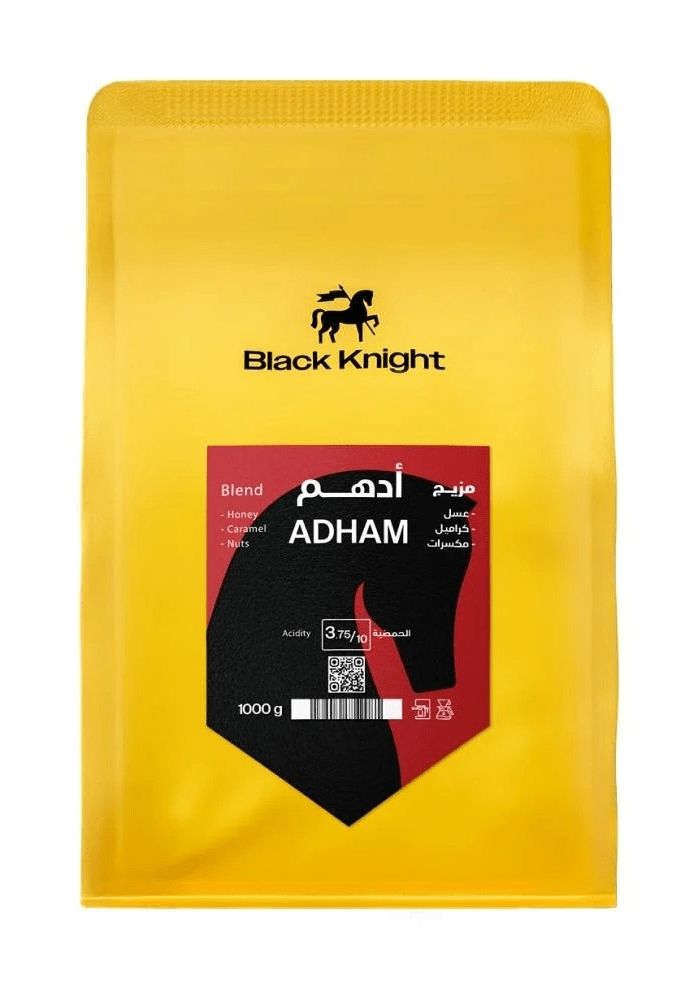 Black Knight Coffee Adam's Mix - 1 Kg - Ecru BeansbeansEcru Beans coffee_in_qatar - qatar_coffee coffee_equipment_qatar_doha