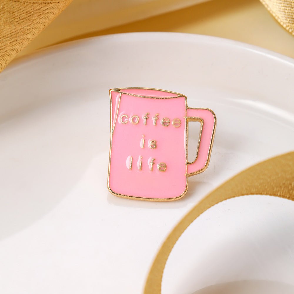 Coffee Brooch - Ecru BeansAccessoriesEcru Beans coffee_in_qatar - qatar_coffee coffee_equipment_qatar_doha