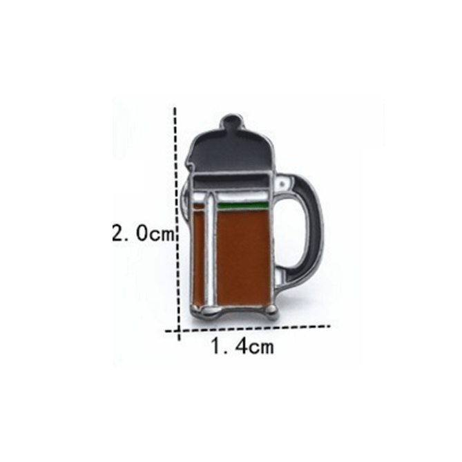 Coffee Brooch - Ecru BeansAccessoriesEcru Beans coffee_in_qatar - qatar_coffee coffee_equipment_qatar_doha
