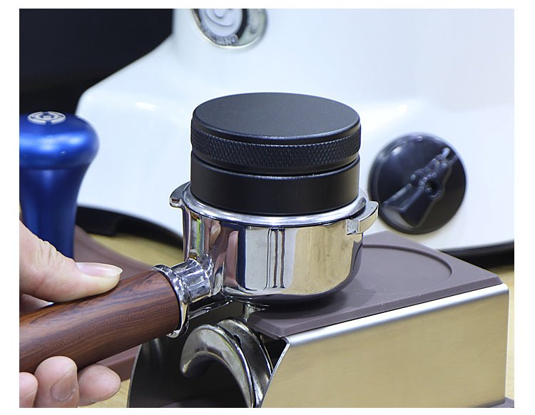 Coffee Distributor 53mm - 2 Leaves Macaron Tamper - Ecru BeansAccessoriesEcru Beans coffee_in_qatar - qatar_coffee coffee_equipment_qatar_doha