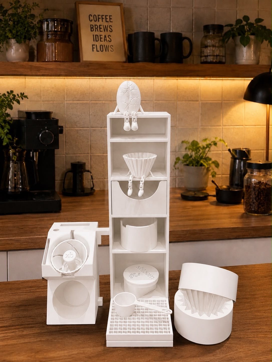 Xbloom 3D printed Accessories - Ecru BeansEcru Beans coffee_in_qatar - qatar_coffee coffee_equipment_qatar_doha