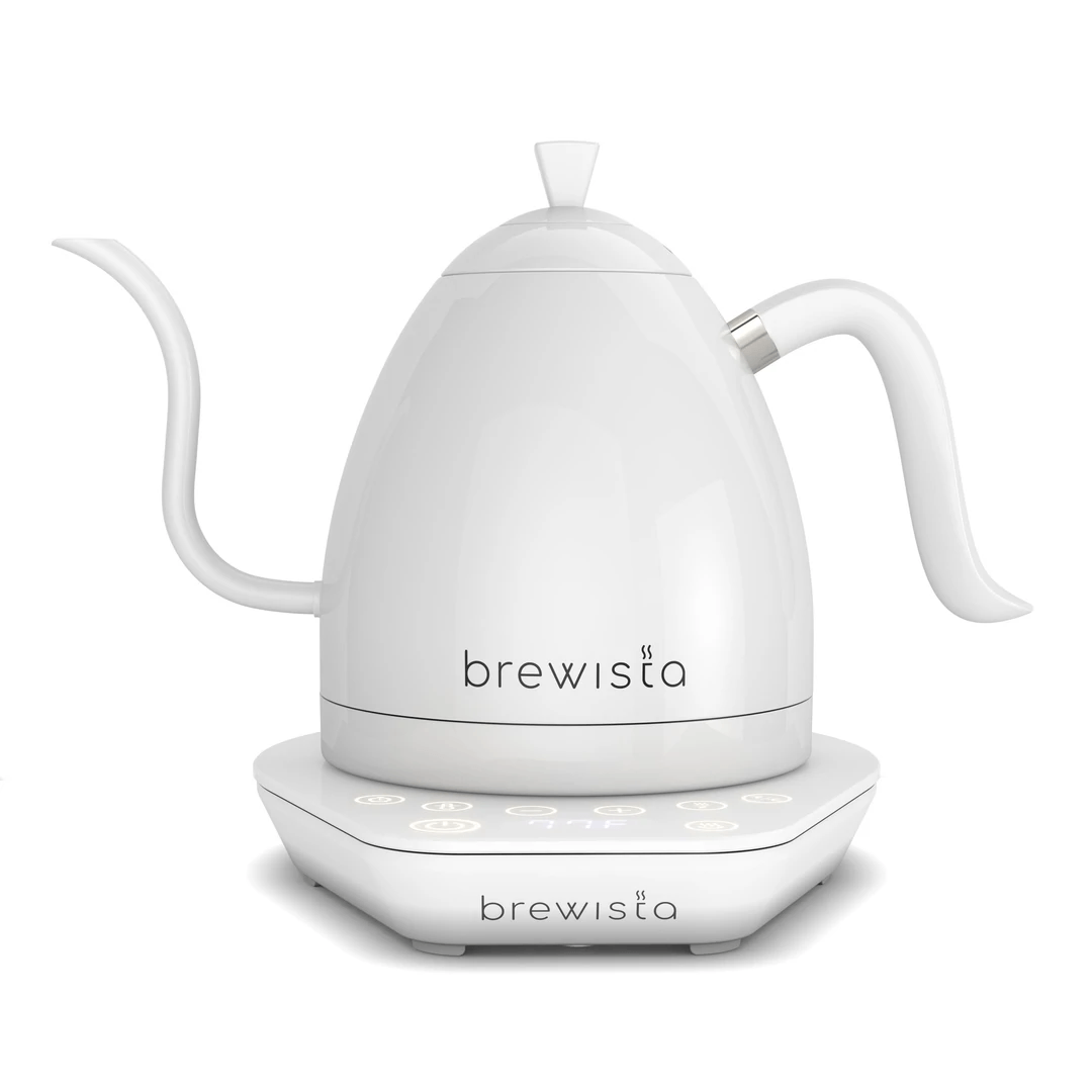 Brewista Artisan Gooseneck 1L Variable Kettle - Matte - Ecru Beanspour overEcru Beans coffee_in_qatar - qatar_coffee coffee_equipment_qatar_doha