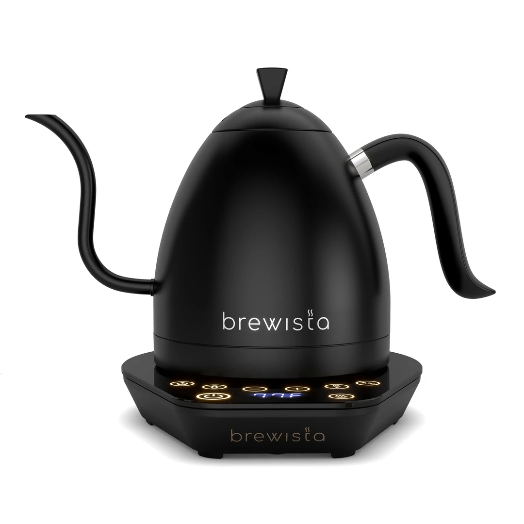 Brewista Artisan Gooseneck 1L Variable Kettle - Matte - Ecru Beanspour overEcru Beans coffee_in_qatar - qatar_coffee coffee_equipment_qatar_doha