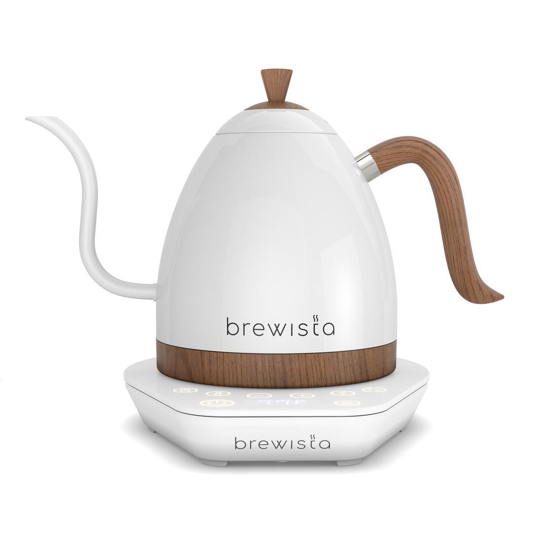 Brewista Artisan Gooseneck 1L Variable Kettle - Matte - Ecru Beanspour overEcru Beans coffee_in_qatar - qatar_coffee coffee_equipment_qatar_doha