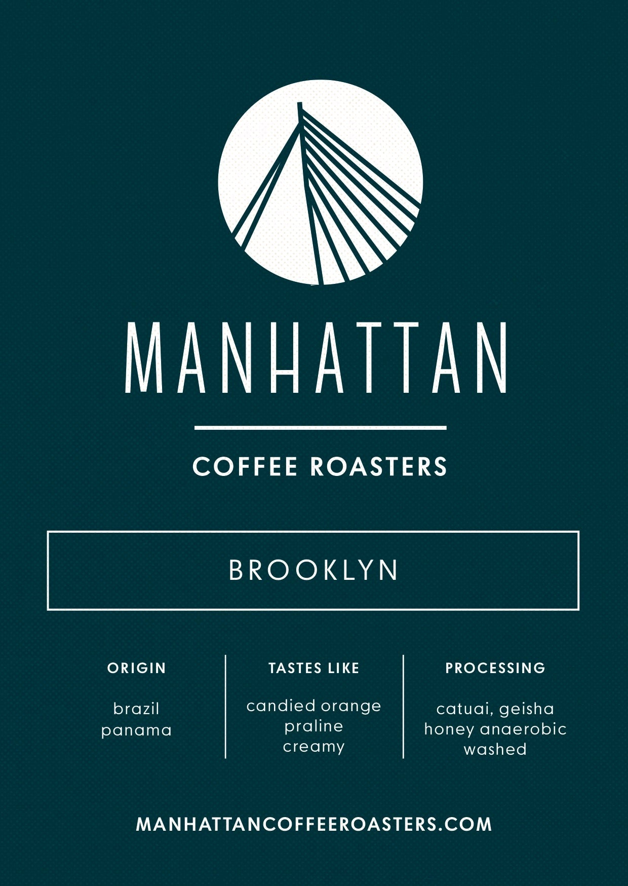 Brooklyn Blend 250g - Ecru BeansbeansEcru Beans coffee_in_qatar - qatar_coffee coffee_equipment_qatar_doha