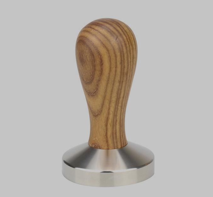 Coffee tamper wooden handle | 58mm - Ecru BeansAccessoriesEcru Beans coffee_in_qatar - qatar_coffee coffee_equipment_qatar_doha