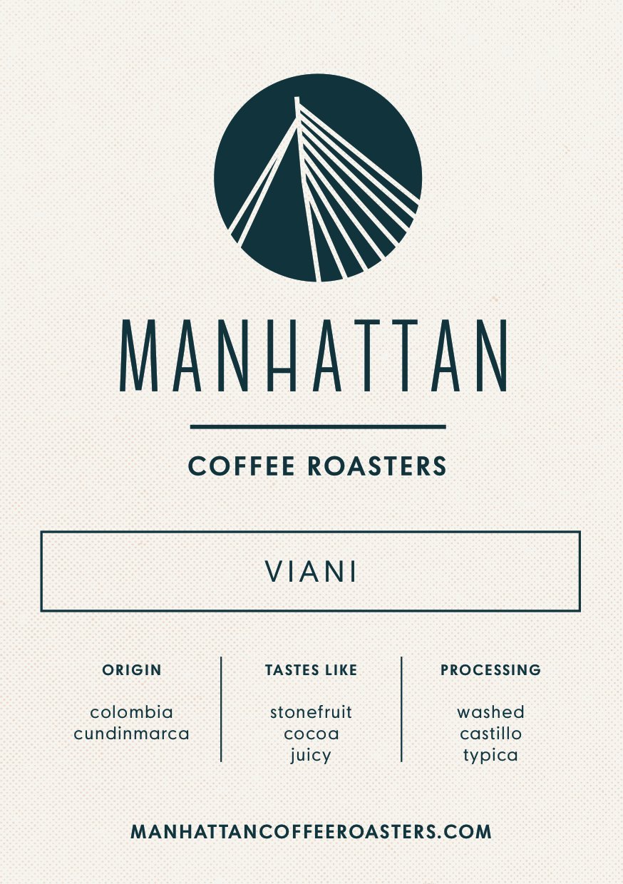 Colombia Viani 250g - Ecru BeansbeansEcru Beans coffee_in_qatar - qatar_coffee coffee_equipment_qatar_doha