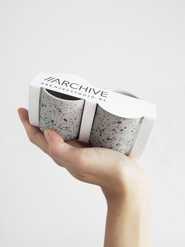 Espresso cup | Speckled - Ecru BeanscupEcru Beans coffee_in_qatar - qatar_coffee coffee_equipment_qatar_doha