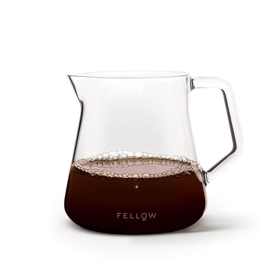 Fellow Mighty Coffee Server - Ecru Beanspour overEcru Beans coffee_in_qatar - qatar_coffee coffee_equipment_qatar_doha