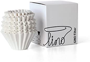 GINO Paper Filters | Bags of 90 - Ecru Beanspour overEcru Beans coffee_in_qatar - qatar_coffee coffee_equipment_qatar_doha