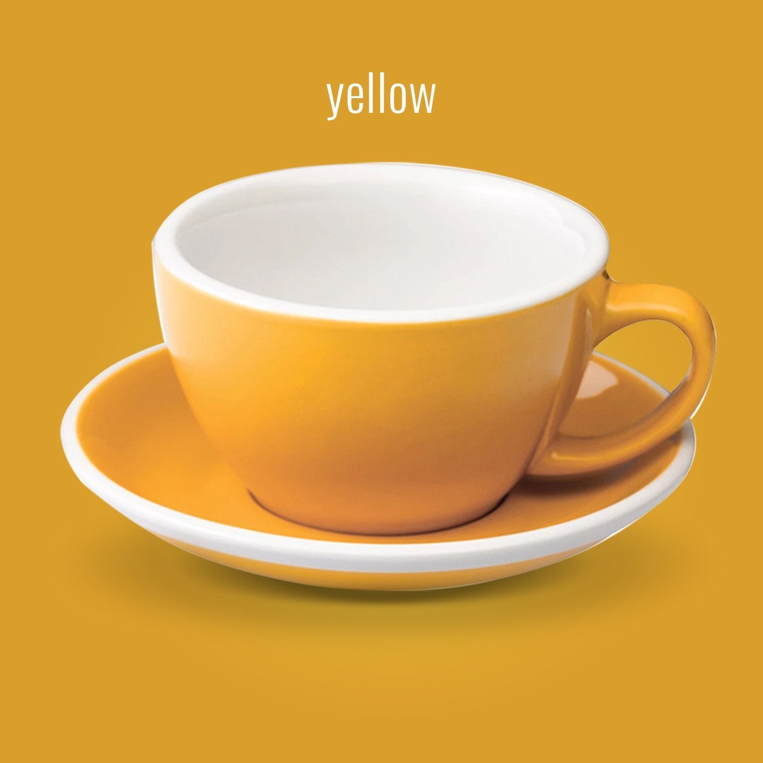 LOVERAMICS EGG CAFE LATTE CUP & SAUCER 300ML - Ecru BeanscupEcru Beans coffee_in_qatar - qatar_coffee coffee_equipment_qatar_doha