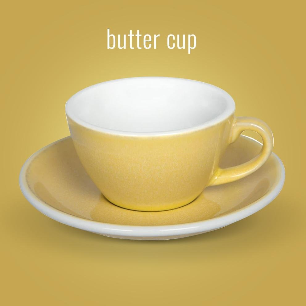 LOVERAMICS EGG CAPPUCCINO CUP & SAUCER 150ML - Ecru BeanscupEcru Beans coffee_in_qatar - qatar_coffee coffee_equipment_qatar_doha