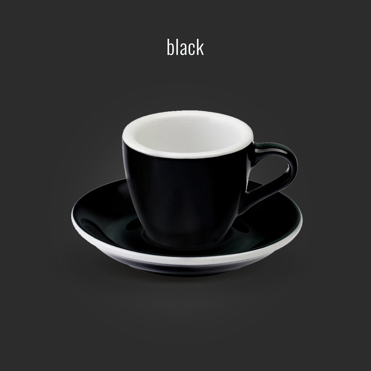LOVERAMICS EGG ESPRESSO CUP & SAUCER 80ML - Ecru BeanscupEcru Beans coffee_in_qatar - qatar_coffee coffee_equipment_qatar_doha