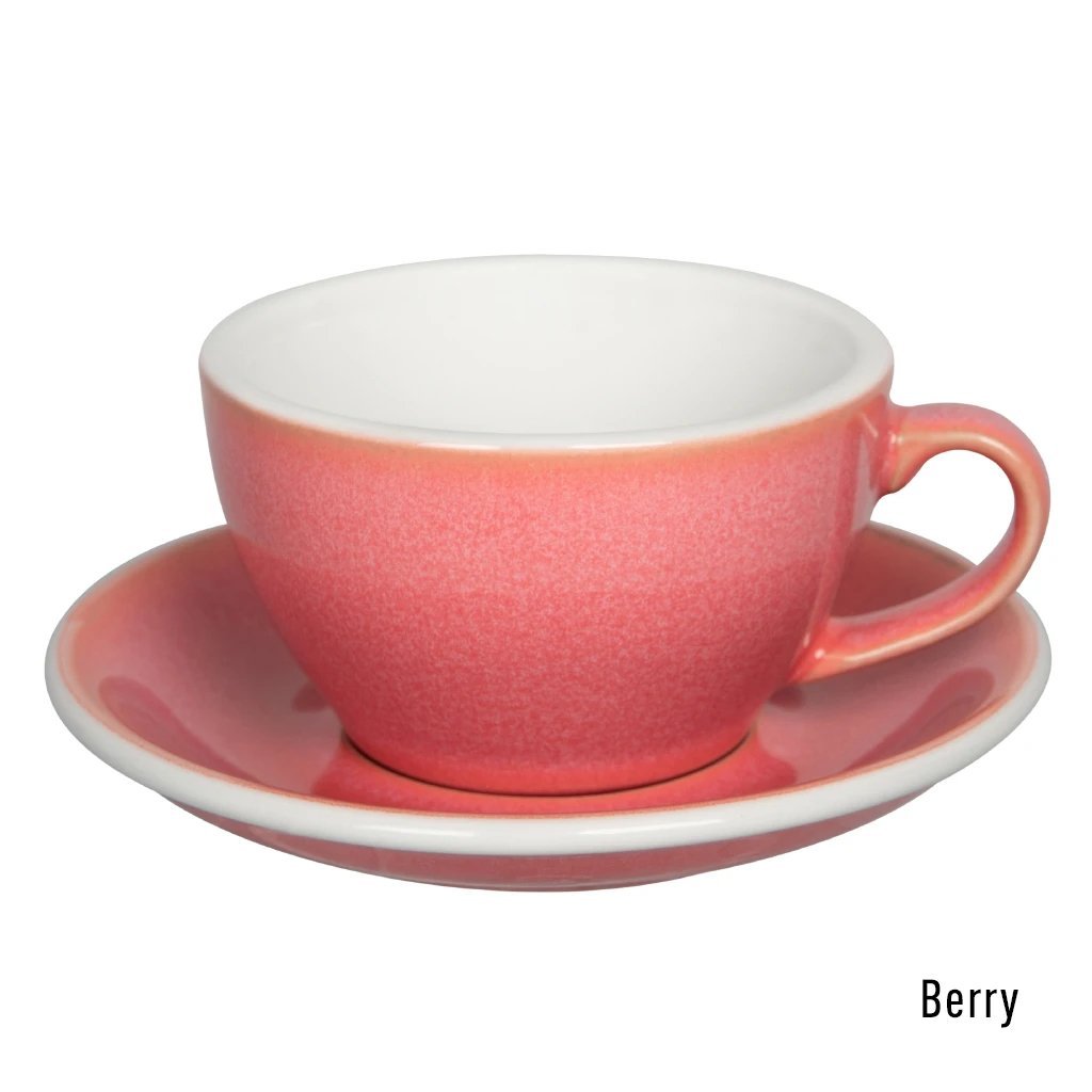 LOVERAMICS EGG LATTE CUP & SAUCER 250ML - Ecru BeanscupEcru Beans coffee_in_qatar - qatar_coffee coffee_equipment_qatar_doha
