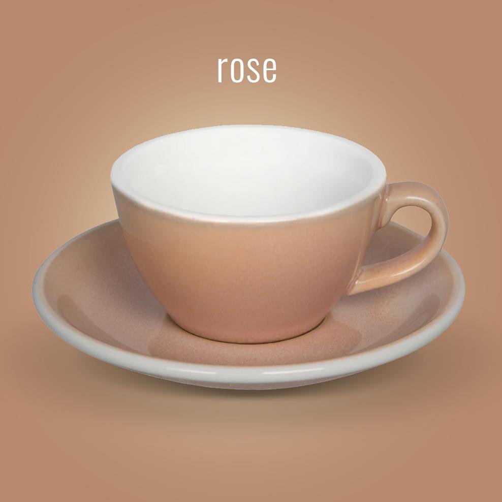 LOVERAMICS EGG LATTE CUP & SAUCER 250ML - Ecru BeanscupEcru Beans coffee_in_qatar - qatar_coffee coffee_equipment_qatar_doha