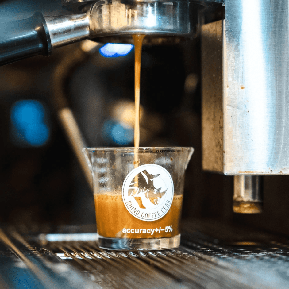 Rhino Shot Glass with Spouts - Ecru BeanscupEcru Beans coffee_in_qatar - qatar_coffee coffee_equipment_qatar_doha