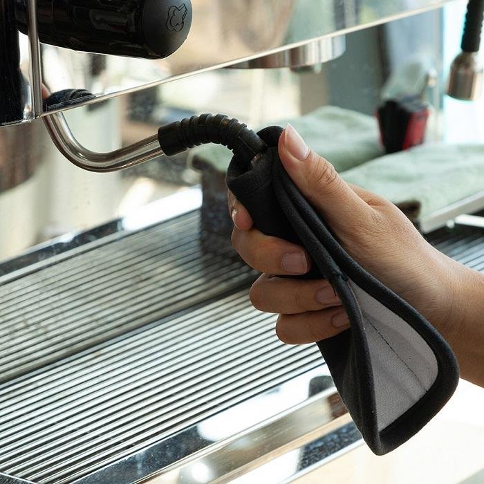 Steam cleaning cloth - Ecru BeansCleaningEcru Beans coffee_in_qatar - qatar_coffee coffee_equipment_qatar_doha