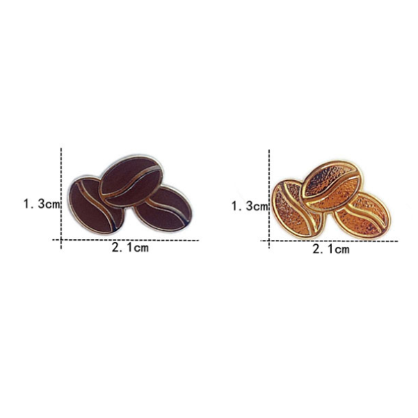 Coffee Brooch