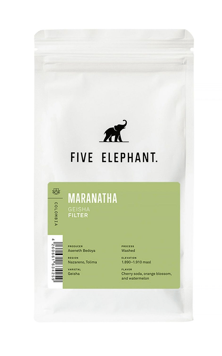 Colombia Maranatha Geisha - Filter 250gm - Ecru BeansBeansEcru Beans coffee_in_qatar - qatar_coffee coffee_equipment_qatar_doha