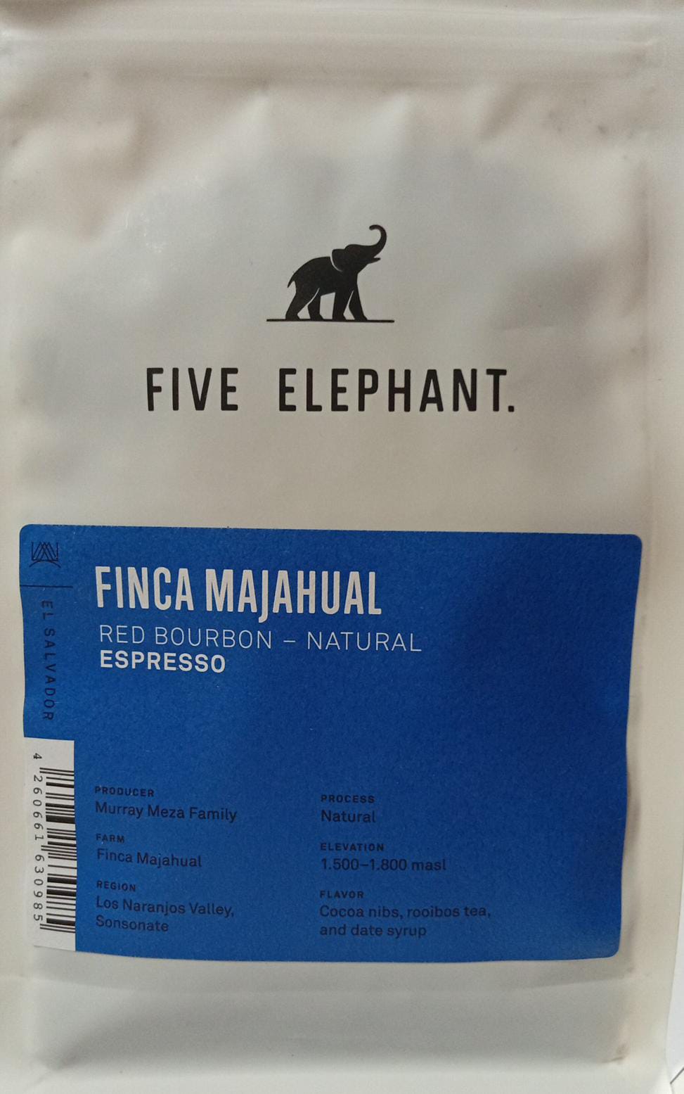 EL SALVADOR Finca Majahual - Red Bourbon Natural – Espresso - 250gm - Ecru BeansBeansEcru Beans coffee_in_qatar - qatar_coffee coffee_equipment_qatar_doha