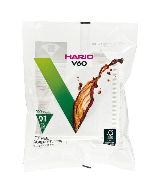 Hario White Paper Filters For Dripper 01 (100 Pz) - Ecru BeansAccessoriesEcru Beans coffee_in_qatar - qatar_coffee coffee_equipment_qatar_doha