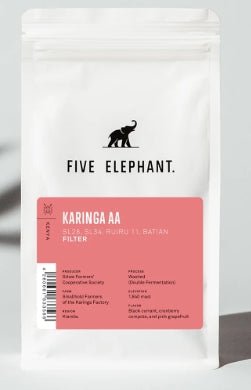 Kenya Karinga AA - Filter 250gm - Ecru BeansBeansEcru Beans coffee_in_qatar - qatar_coffee coffee_equipment_qatar_doha