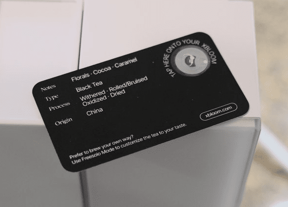 Xbloom Machine Recipe Access Card - Ecru BeansEspresso MachineEcru Beans coffee_in_qatar - qatar_coffee coffee_equipment_qatar_doha