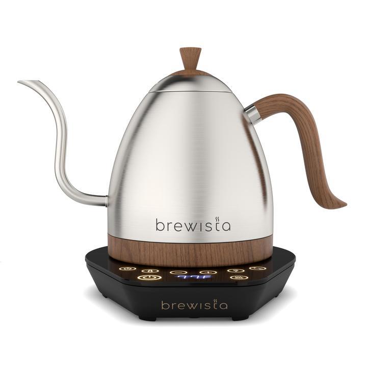Brewista Artisan Gooseneck 1L Variable Kettle - Matte - Ecru Beanspour overEcru Beans coffee_in_qatar - qatar_coffee coffee_equipment_qatar_doha