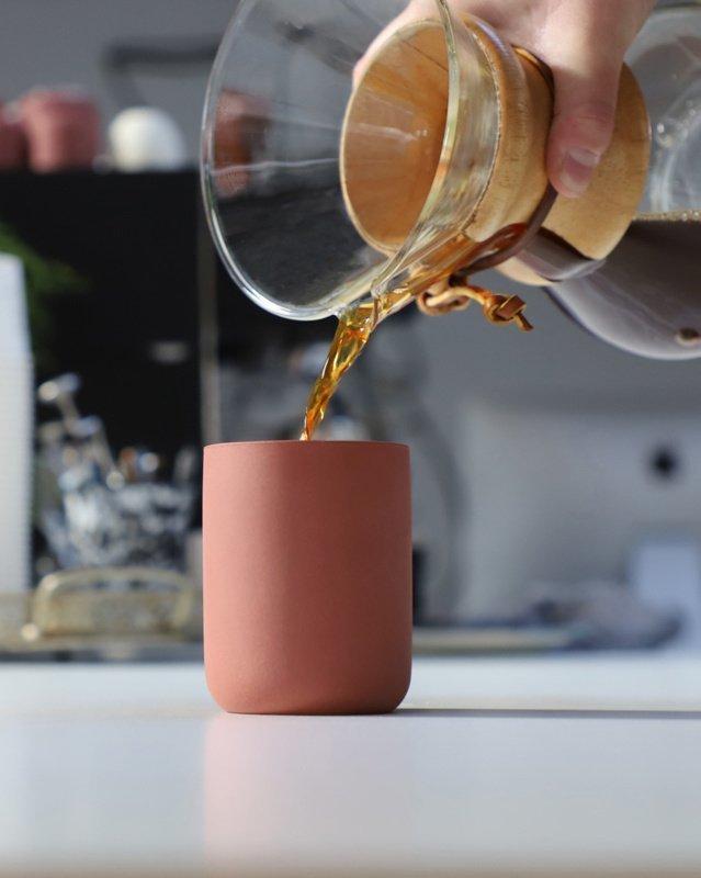 Archive™ Cup 150 ml | coffee | Terracotta - Ecru BeanscupEcru Beans coffee_in_qatar - qatar_coffee coffee_equipment_qatar_doha