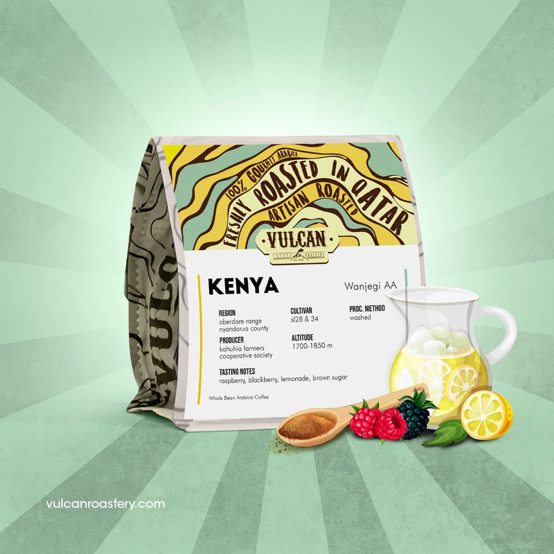 Kenya wanjegi AA 250g - Ecru BeansbeansVulcan