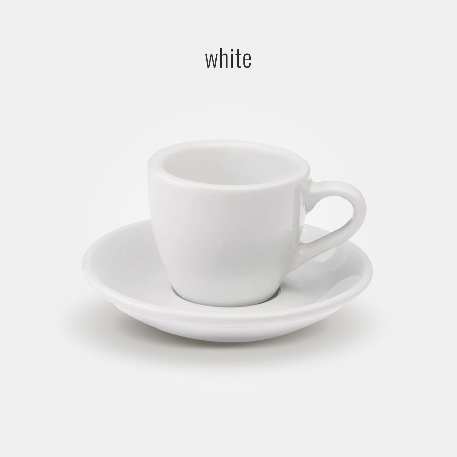 LOVERAMICS EGG ESPRESSO CUP & SAUCER 80ML - Ecru BeanscupEcru Beans coffee_in_qatar - qatar_coffee coffee_equipment_qatar_doha