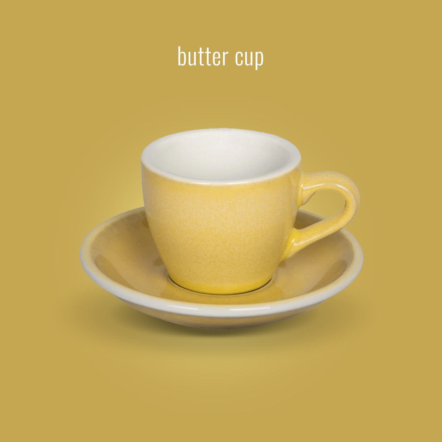 LOVERAMICS EGG ESPRESSO CUP & SAUCER 80ML - Ecru BeanscupEcru Beans coffee_in_qatar - qatar_coffee coffee_equipment_qatar_doha
