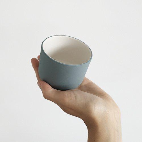 Archive™ Mug 130 ml | Cappuccino | Teal - Ecru BeanscupEcru Beans coffee_in_qatar - qatar_coffee coffee_equipment_qatar_doha